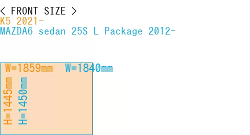 #K5 2021- + MAZDA6 sedan 25S 
L Package 2012-